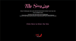 Desktop Screenshot of mysexylegs.net